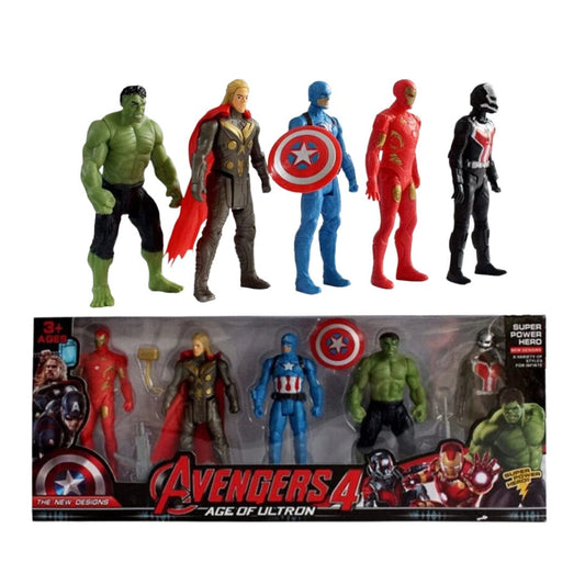 Unleash the Power: Avenger 4 Age of Ultron Characters Set - 5 Heroes, 1 Epic Collection - Scary Ammi Shop