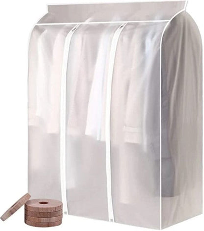 Dustproof Hanging Clothes Bag (Pack of 2) - waseeh.com