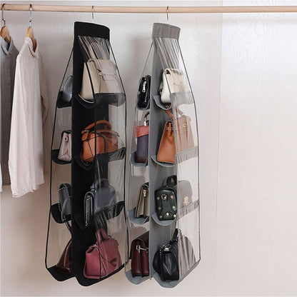 Hanging Purse Organizer (8 Compartments) - waseeh.com