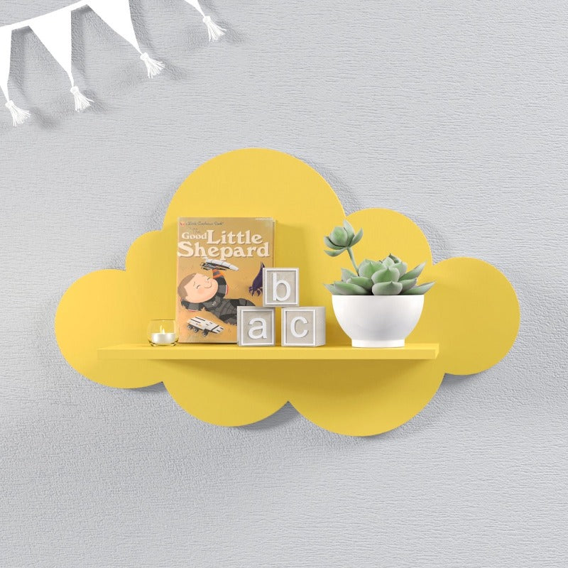 Nordic Cloud Lounge Living Bedroom Book Floating Shelve (Set of 3) - waseeh.com